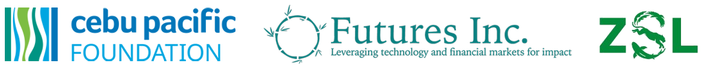 Cebu Pacific Foundation, Futures Inc., and ZSL partner logos